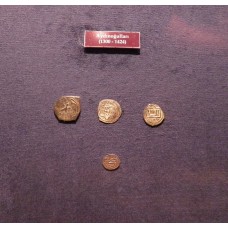 Six-pointed star, like star of David on a coin during Aydin